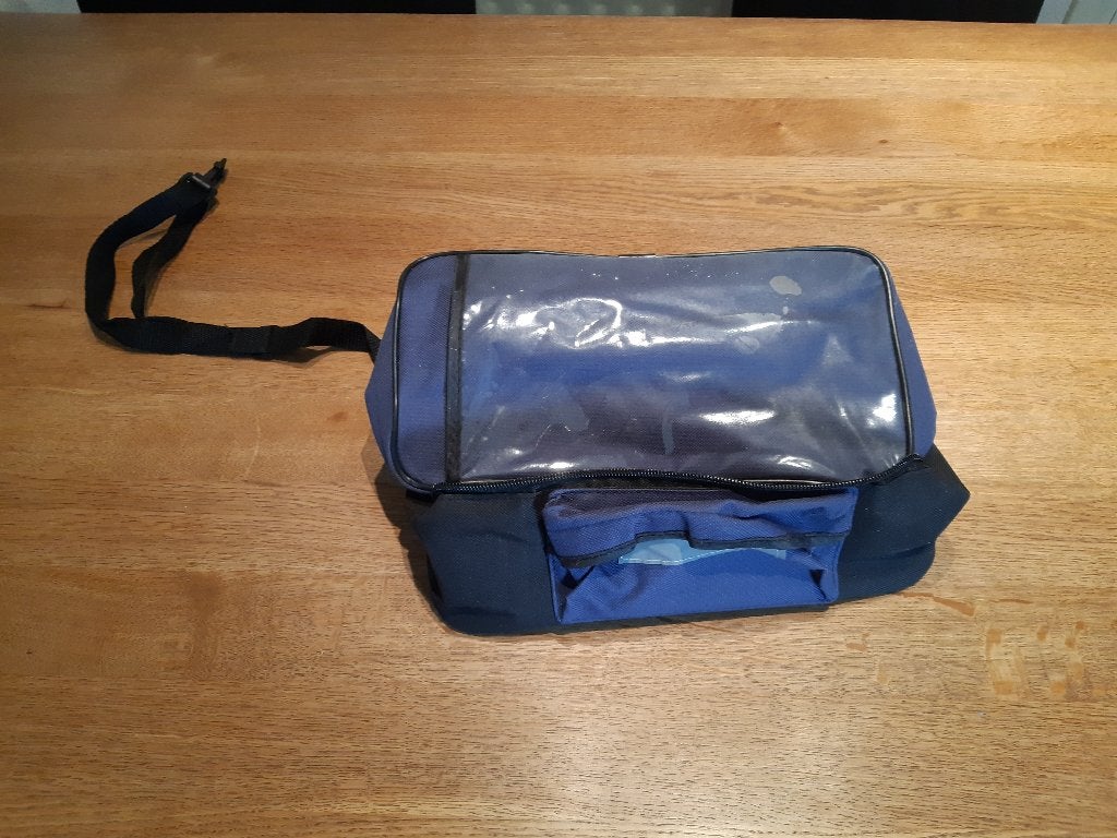 fietstasje voor het stuur, Ophalen of Verzenden, Zo goed als nieuw