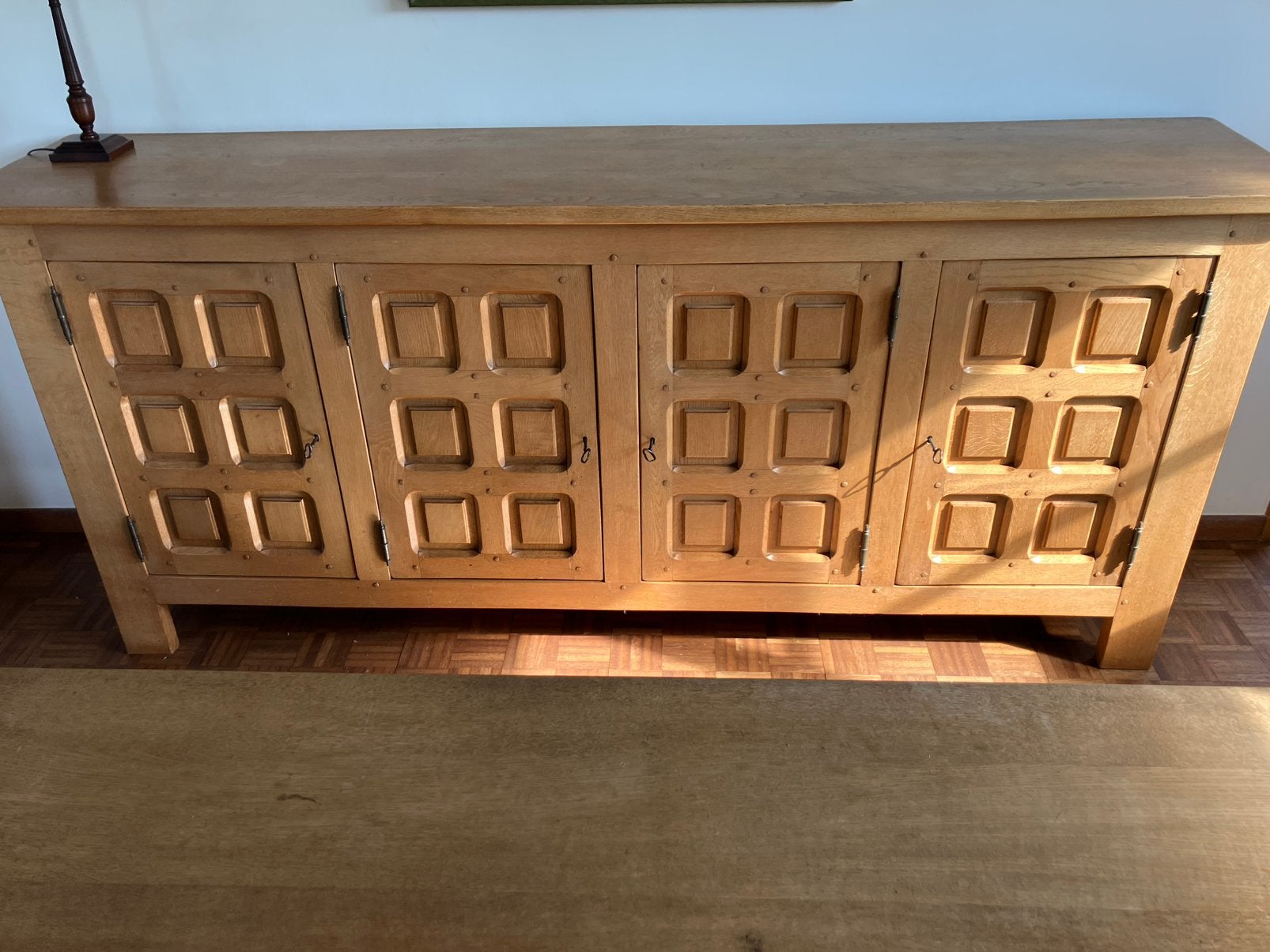 Buffet/buffet en chêne, Avec porte(s), 200 cm ou plus, Enlèvement, Utilisé