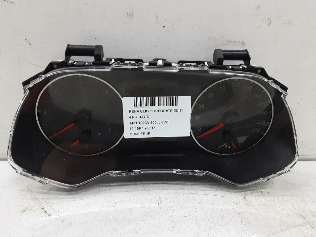 COMPTEUR DE VITESSE Renault Clio V (RJAB) (248091015R), Renault, Mevr. I. Hauben, Utilisé, Rue de l'Espoir 34 34
4030  GRIVEGNÉE, BE
