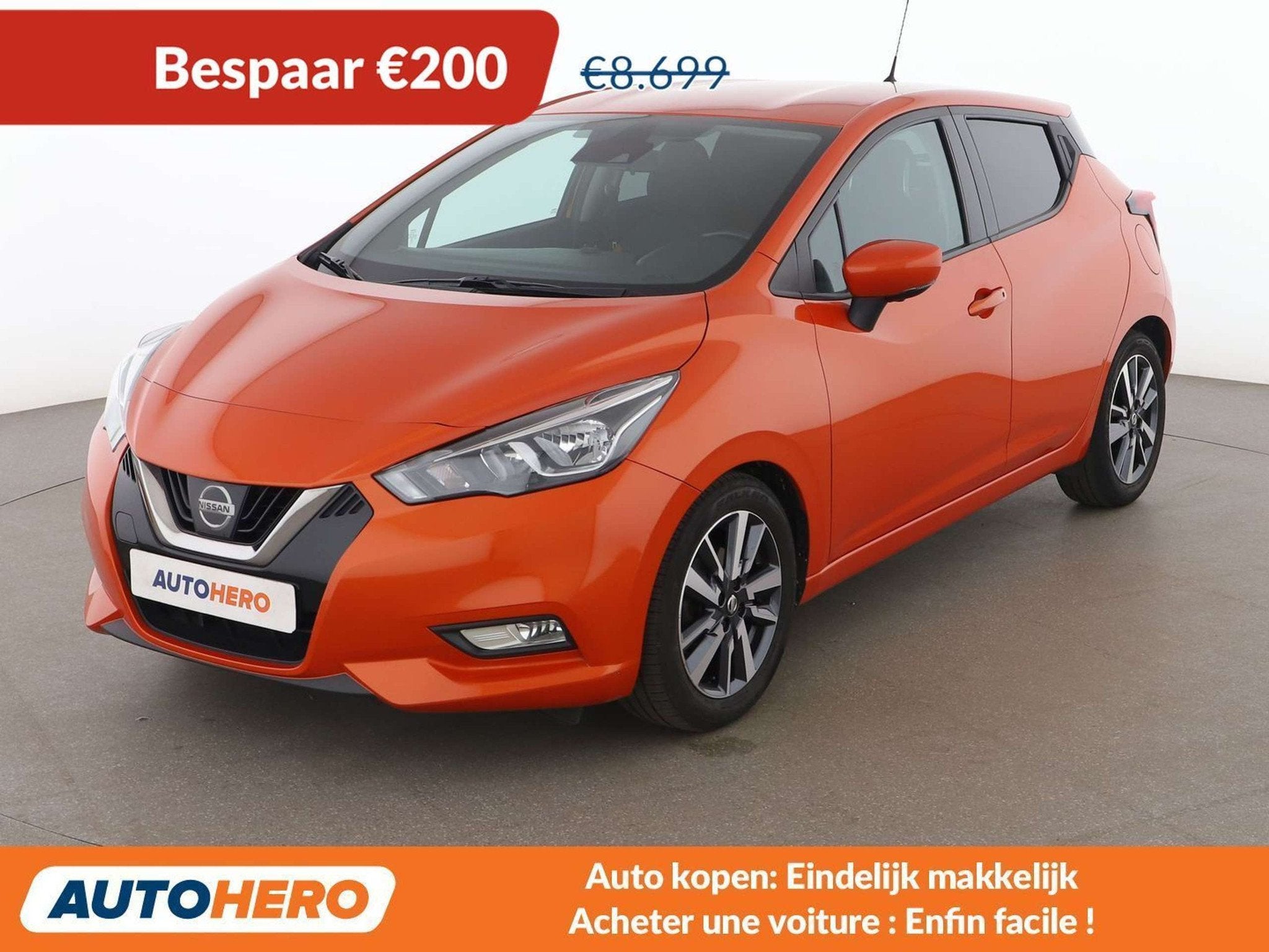 Nissan Micra 0.9 N-Connecta (année de construction 2017), Achat, Boîte manuelle, Autres couleurs, Noir