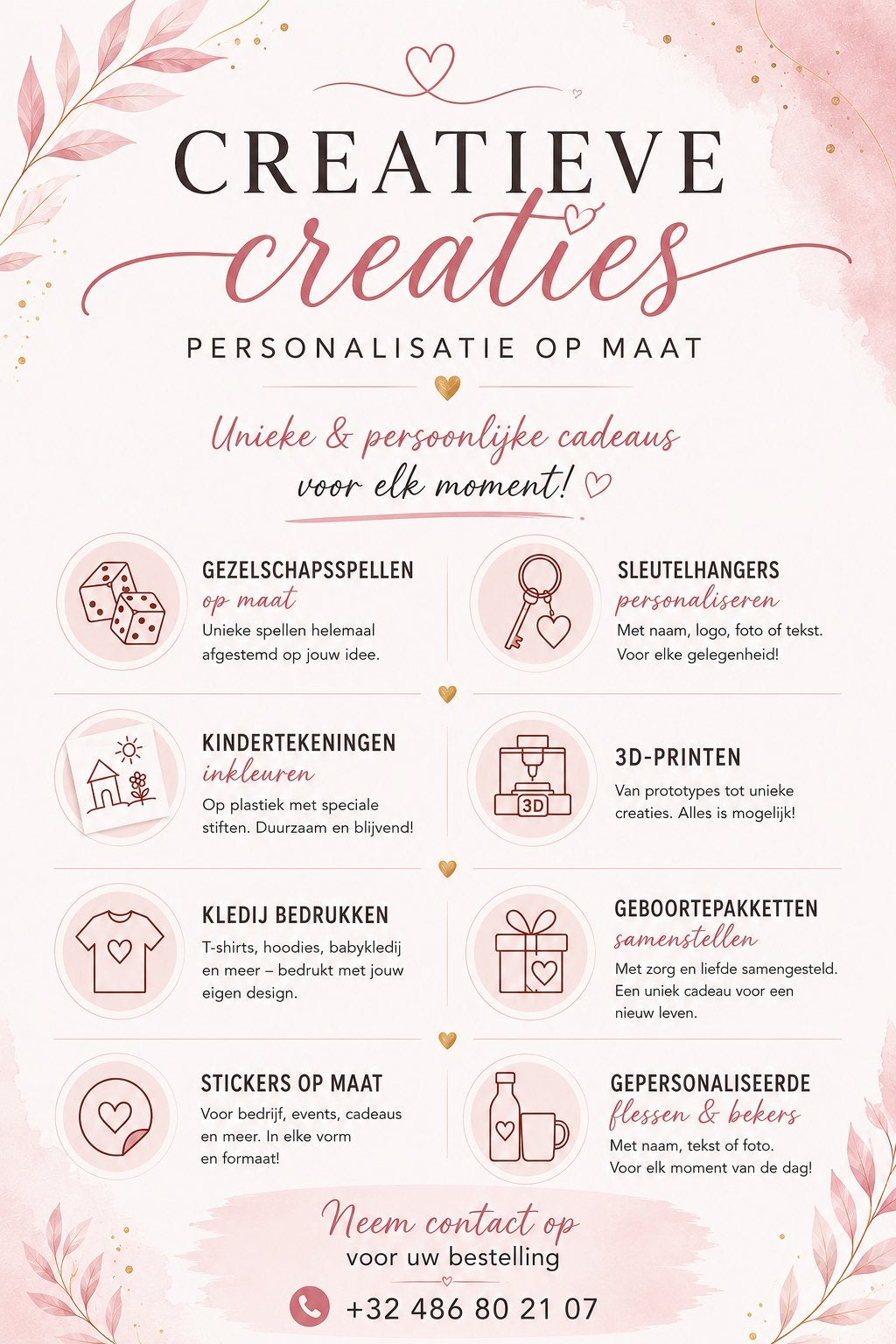 Creatieve creaties, Ophalen of Verzenden