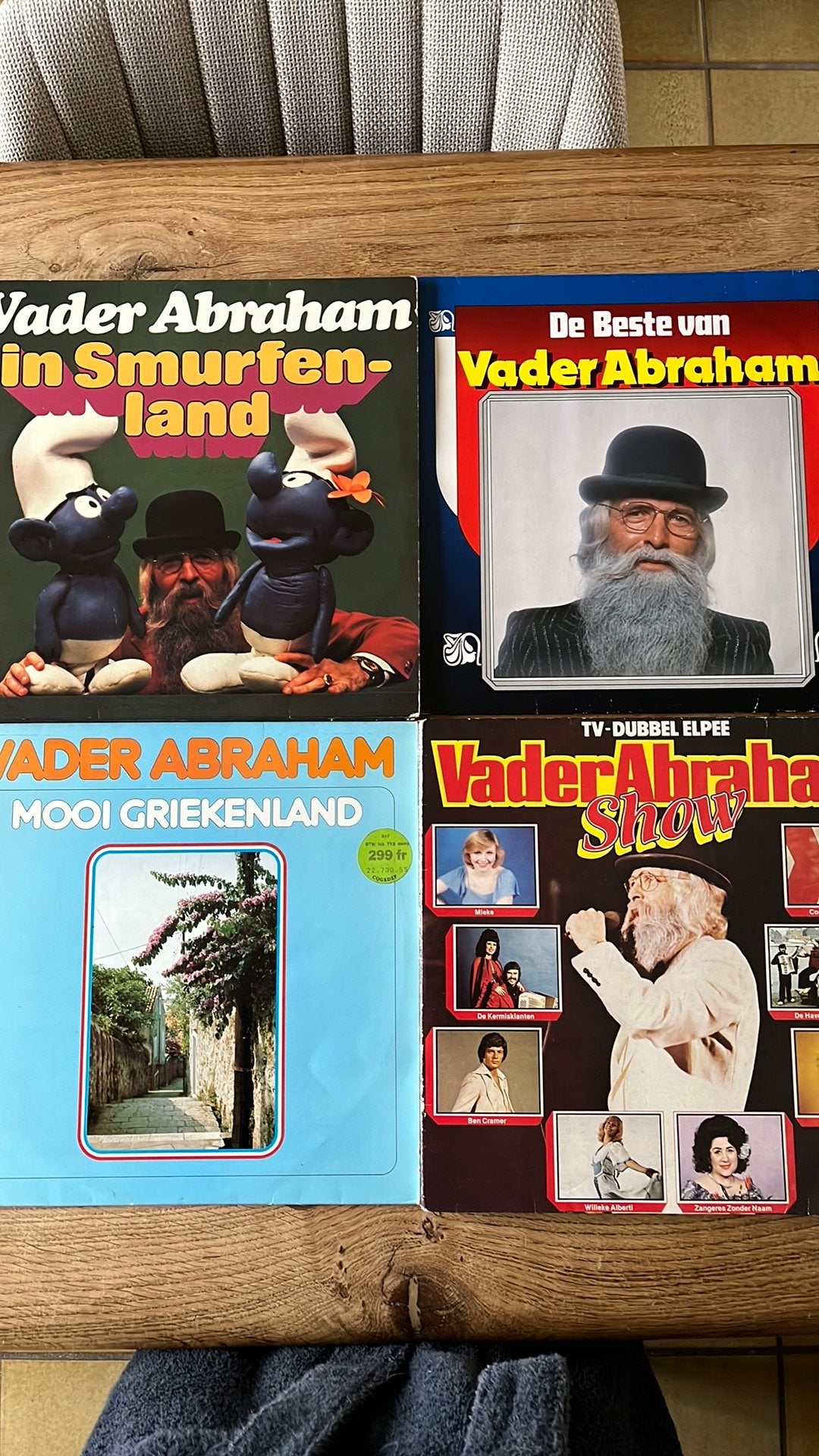 Vinyl verzameling 4 albums Vader Abraham, Cd's en Dvd's, Ophalen of Verzenden, Gebruikt, 12 inch