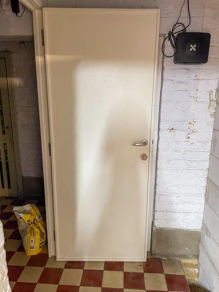 Binnendeur (rechtsdraaiend), Ophalen, 80 tot 100 cm, Binnendeur, Zo goed als nieuw