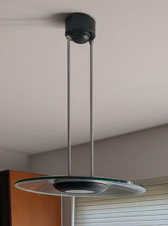 Lampe vintage De Knudt – édition limitée et numérotée, Maison & Meubles, Lampes | Suspensions, Comme neuf, Verre, Enlèvement