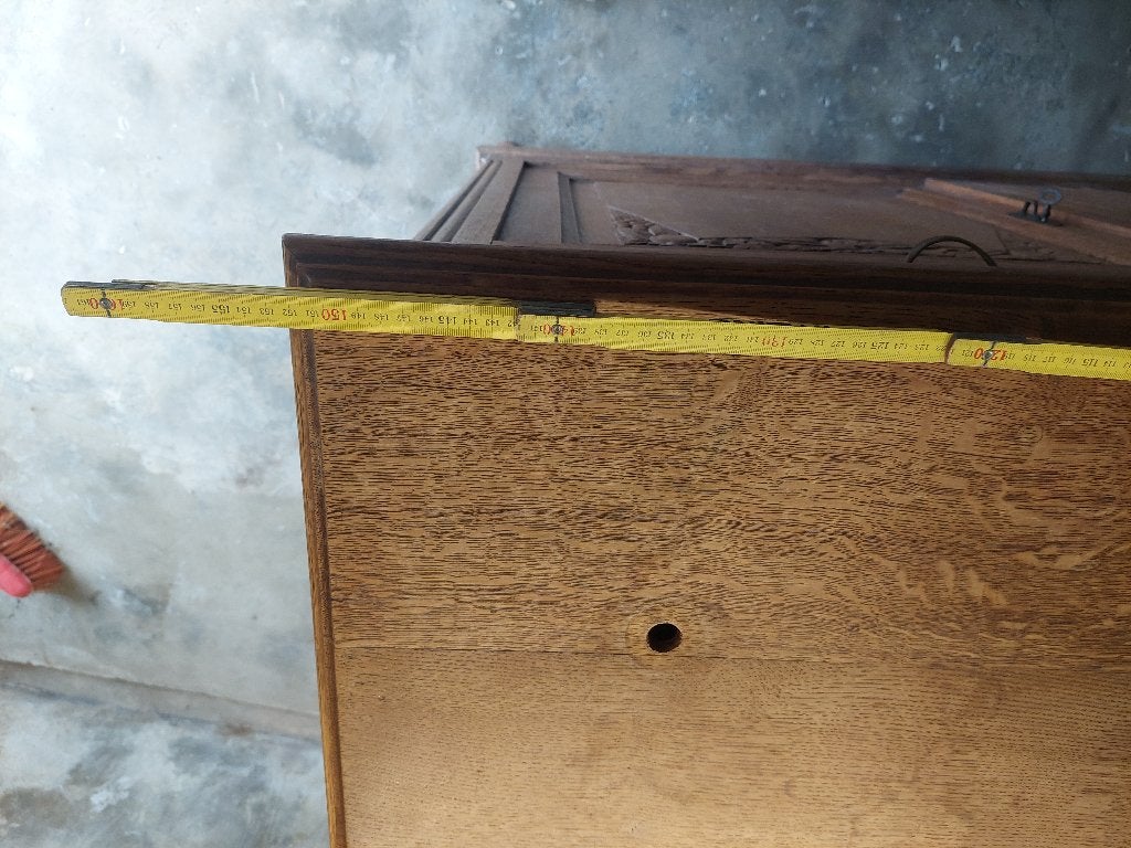 Meuble en chêne, Enlèvement