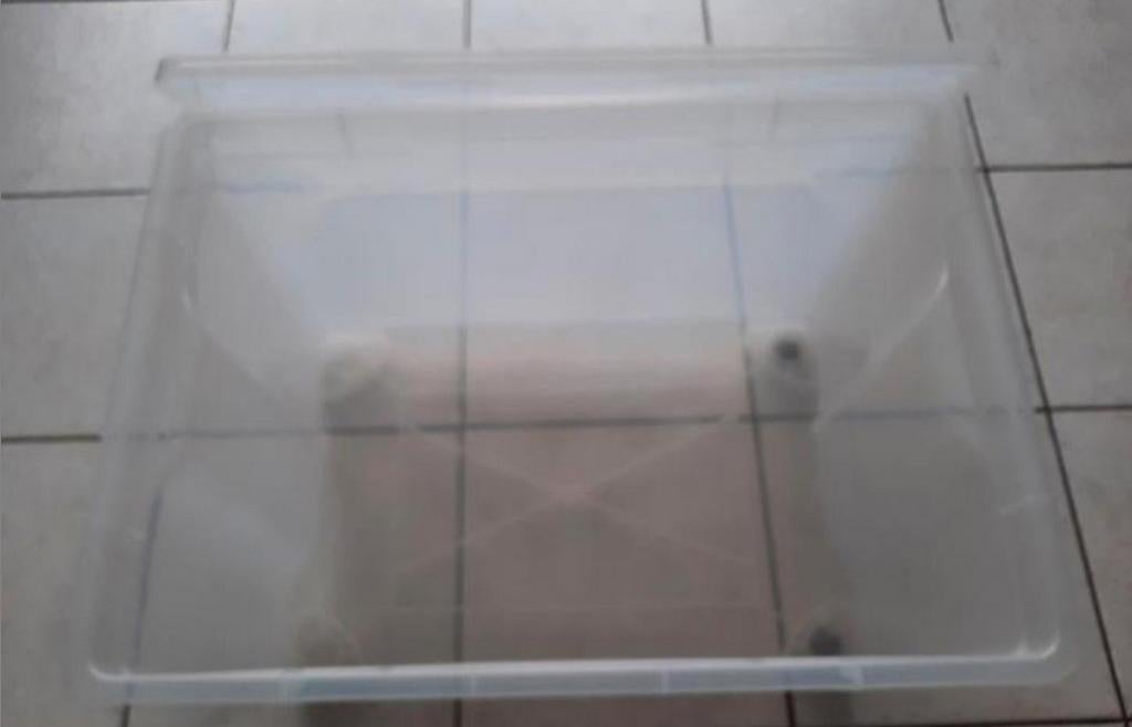 Grote opbergbox, Ophalen