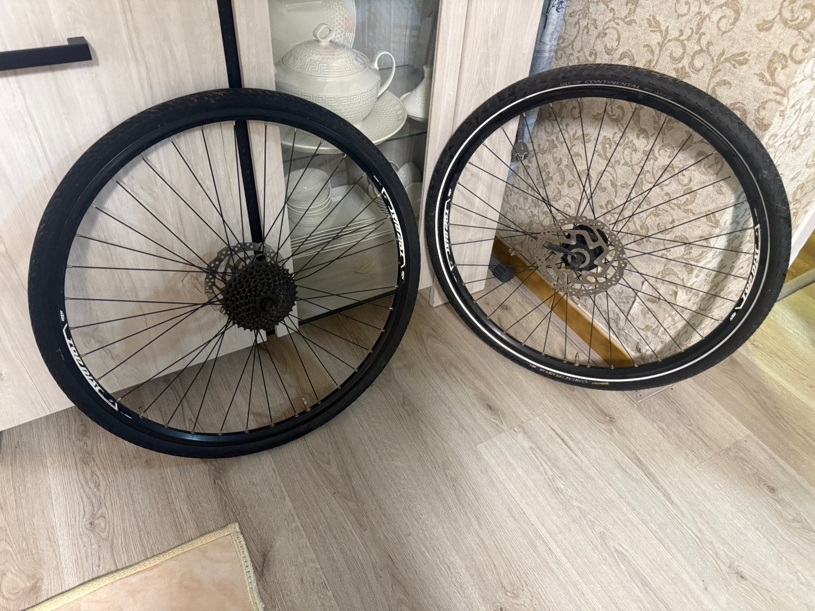 Fiets wielen, Fietsen en Brommers, Fietsonderdelen, Ophalen, Zo goed als nieuw