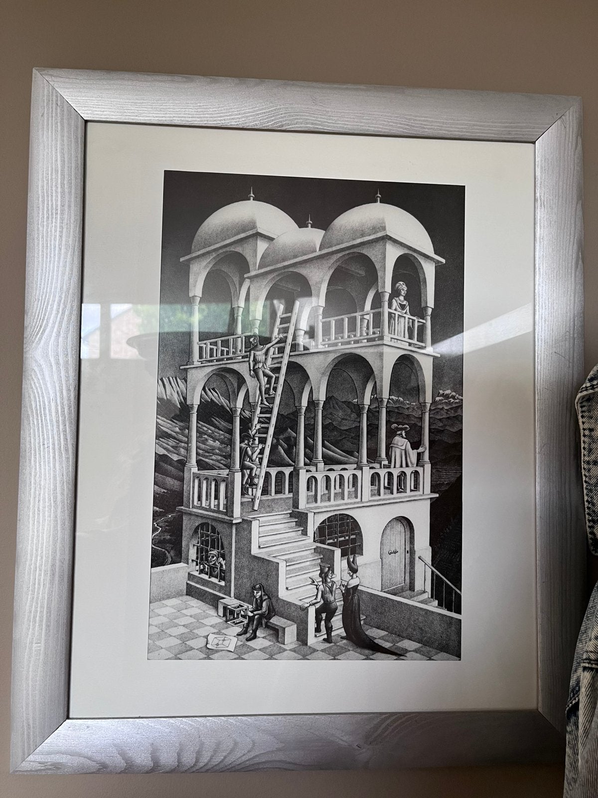 Escher, Ophalen, Poster, Ingelijst