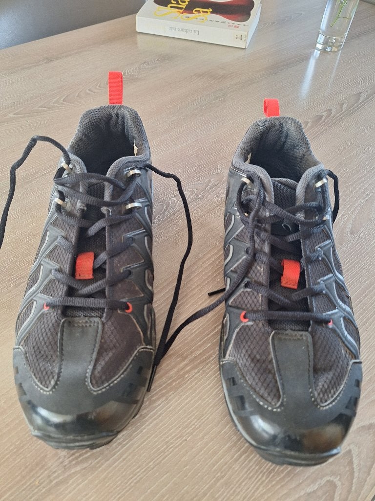 Chaussures VTT Shimano noires, Enlèvement, Comme neuf, Chaussures