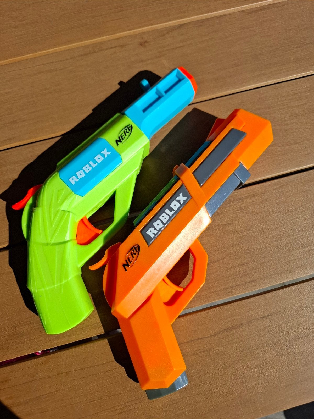 Nerf pistolen, Ophalen