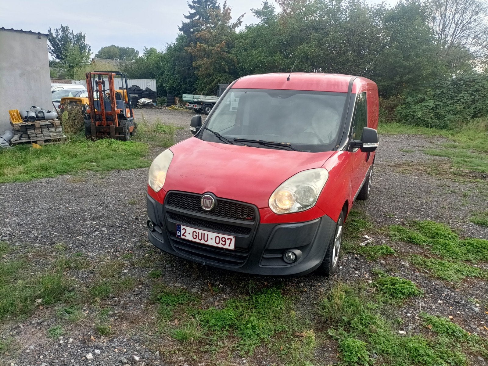 Fiat Doblo 2011,, Rouge, Euro 5, Achat, Doblo