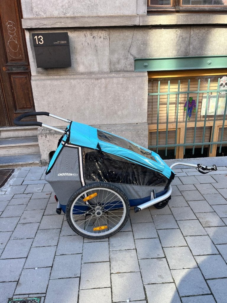 Croozer Kid for 1 (vélo, poussette, running), Vélos & Vélomoteurs, Pliable, Croozer, Enlèvement, Utilisé