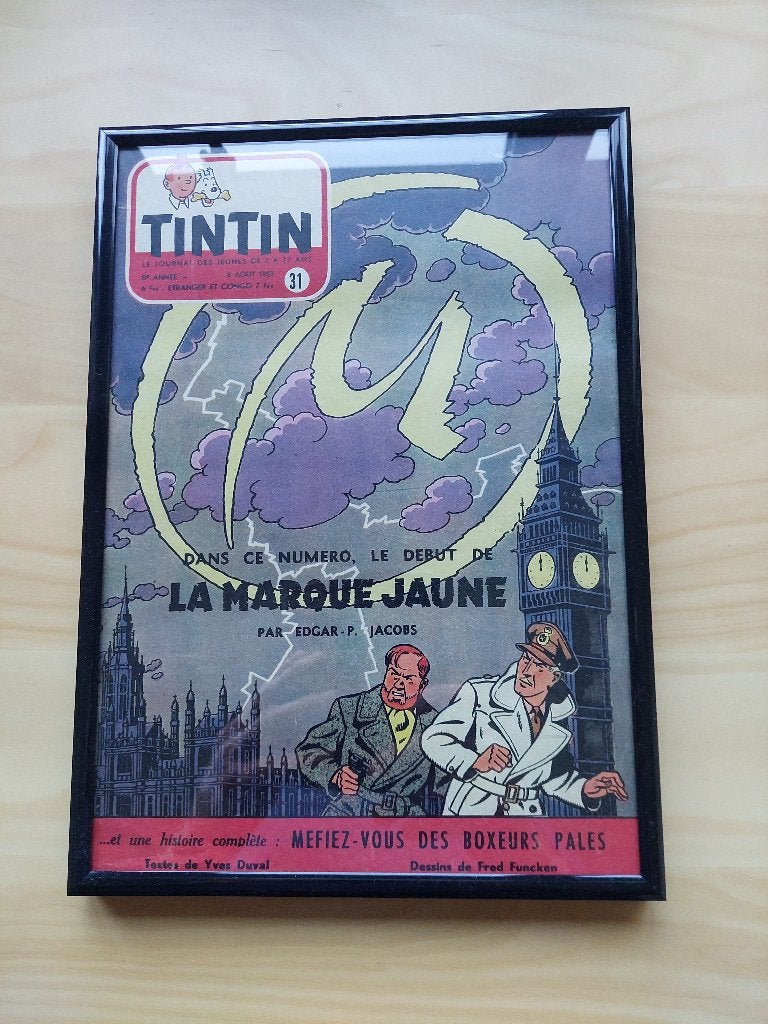 BLAKE ET MORTIMER -JACOBS - JOURNAL TINTIN & DIVERS, Enlèvement