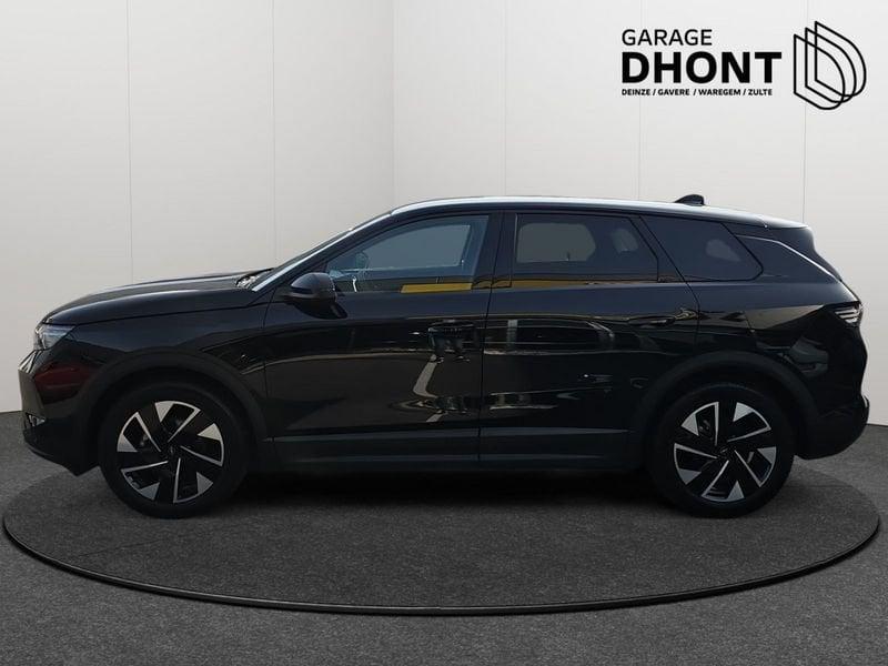 Opel Grandland GS - 1.2 MHEV - Automaat - 145PK, Auto's, Opel, Gebruikt, 1199 cc, Leder en Stof, Zwart