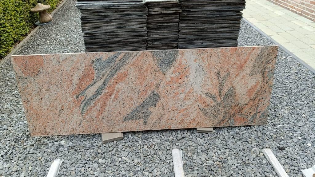 Marmeren tegel, Doe-het-zelf en Bouw, Tegels, Ophalen, 60 cm of meer, Gebruikt, 60 cm of meer