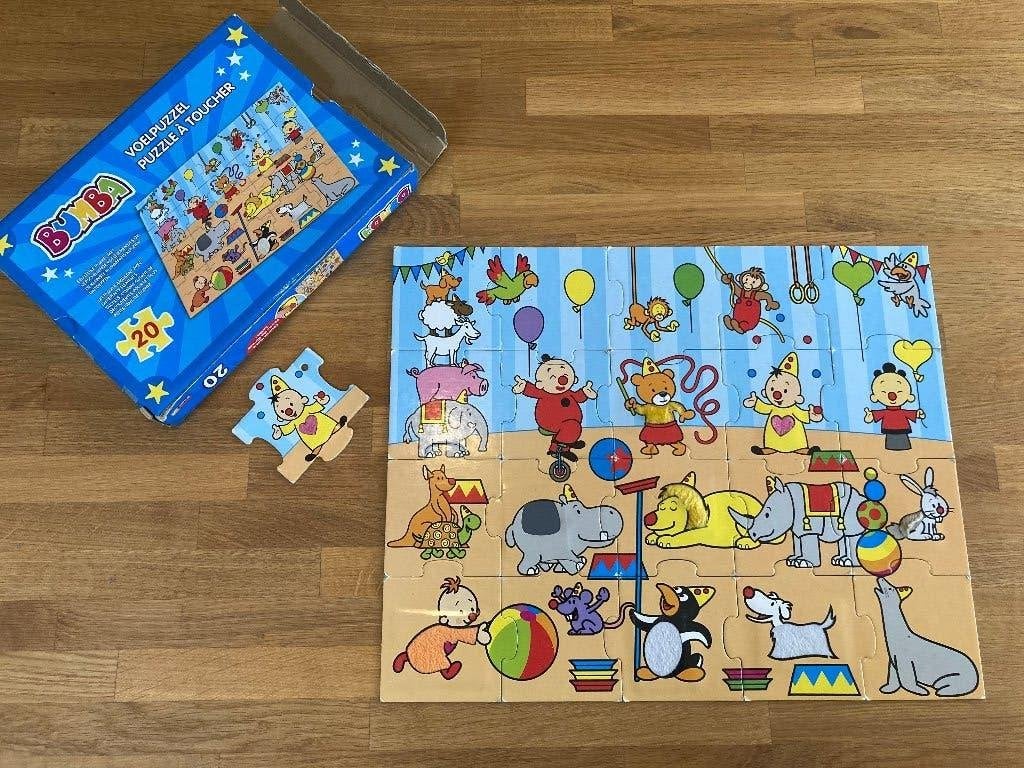 Bumba - Studio 100 voelpuzzel, Ophalen, 10 tot 50 stukjes, Gebruikt, 2 tot 4 jaar