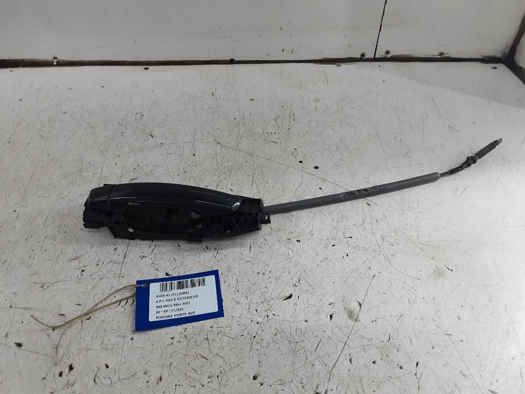 POIGNEE EXTERIEURE AVANT DROITE Audi A1 Sportback (GBA), Mevr. I. Hauben, Audi, Utilisé, Droite