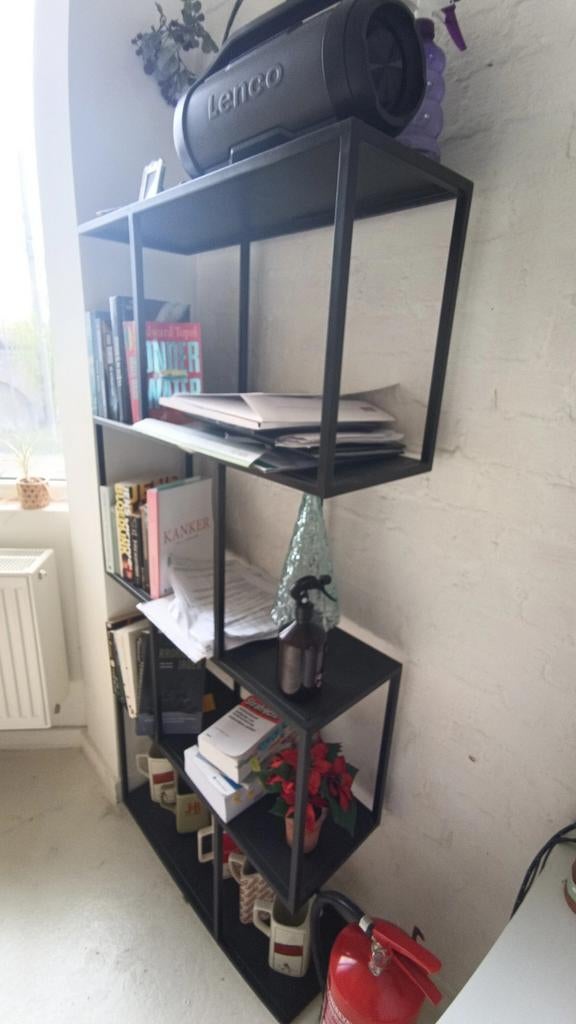 Boekenrek mooi design. Een echte eyecatcher en gratis boeken, Enlèvement