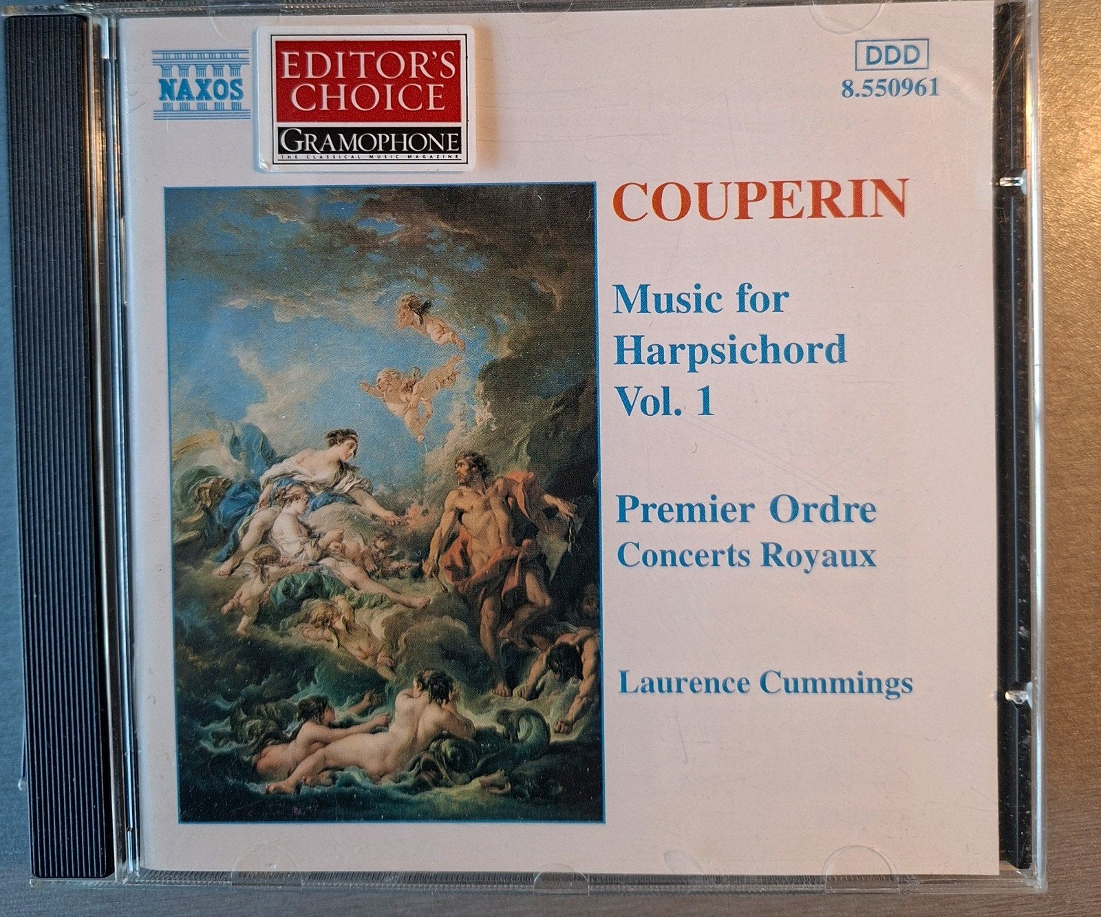 CD. Coupérin. Musique pour clavecin. vol. 1., Enlèvement ou Envoi