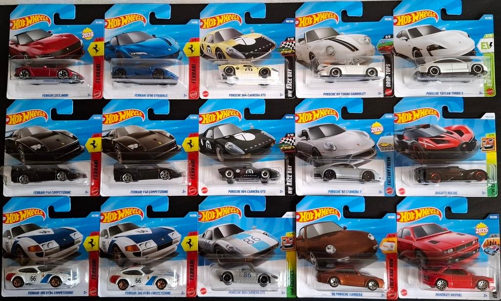Hot wheels européennes, Enlèvement ou Envoi, Hot Wheels, Manuelle, Pièces
