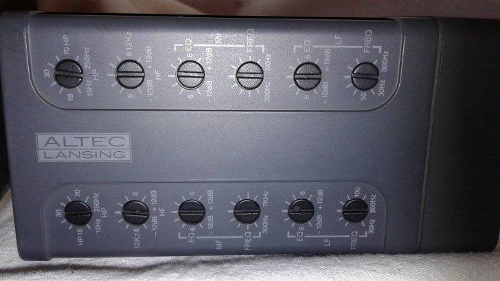 Filtre 2voies old school Altec Lansing, Enlèvement, Neuf