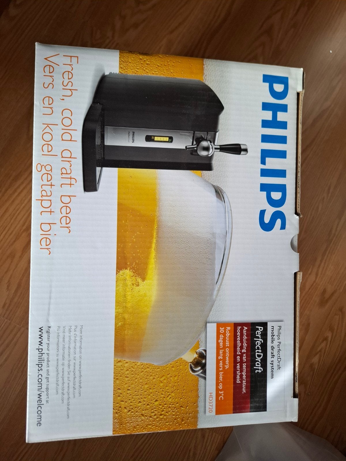 Biertap perfect, Ophalen