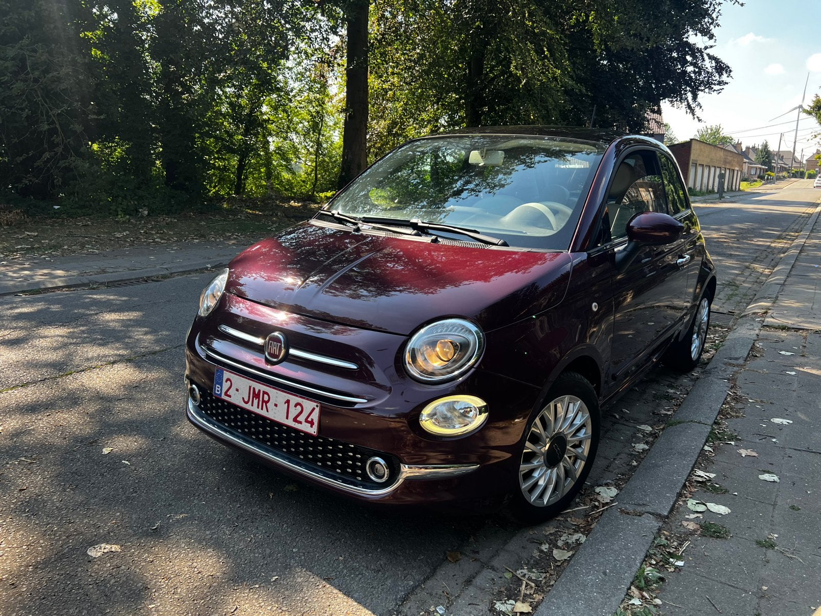 Fiat 500 essence 2016, 110 000km prête à immatriculer, Autos, Achat, Toit panoramique, Particulier, Essence