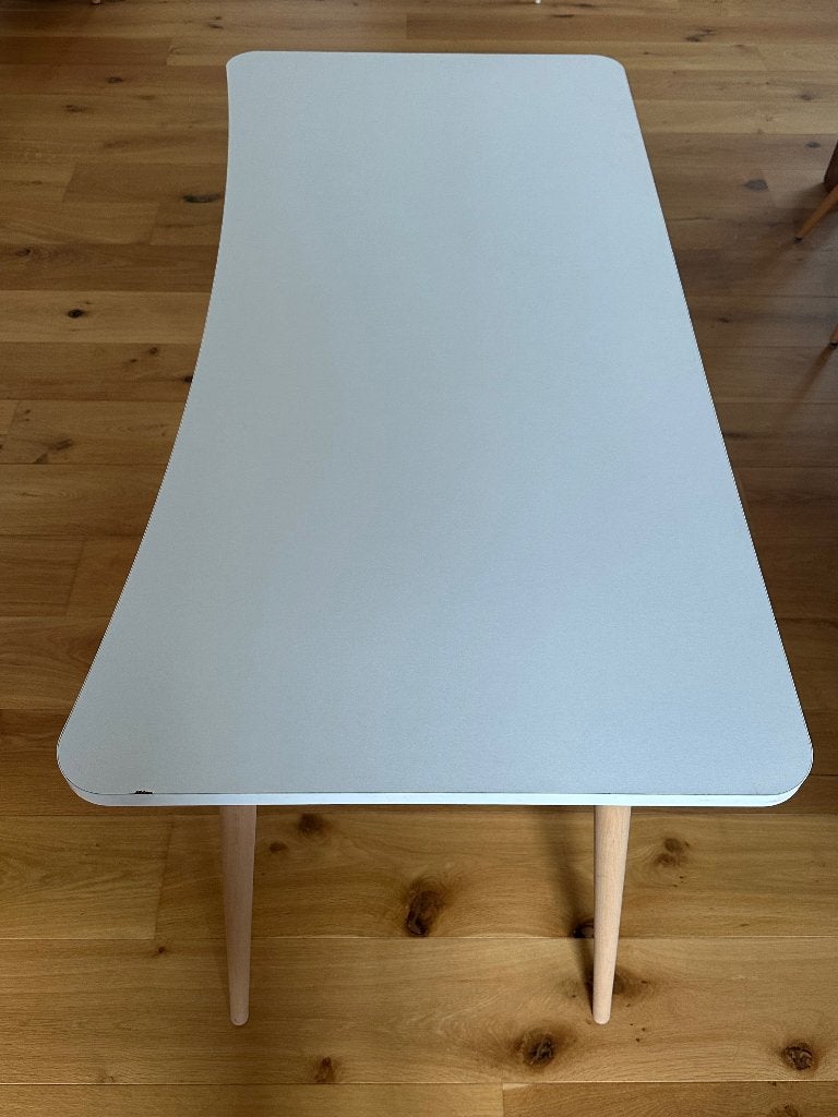 Bureautafel, Ophalen, 120 cm, Spaanplaat of MDF, Zo goed als nieuw