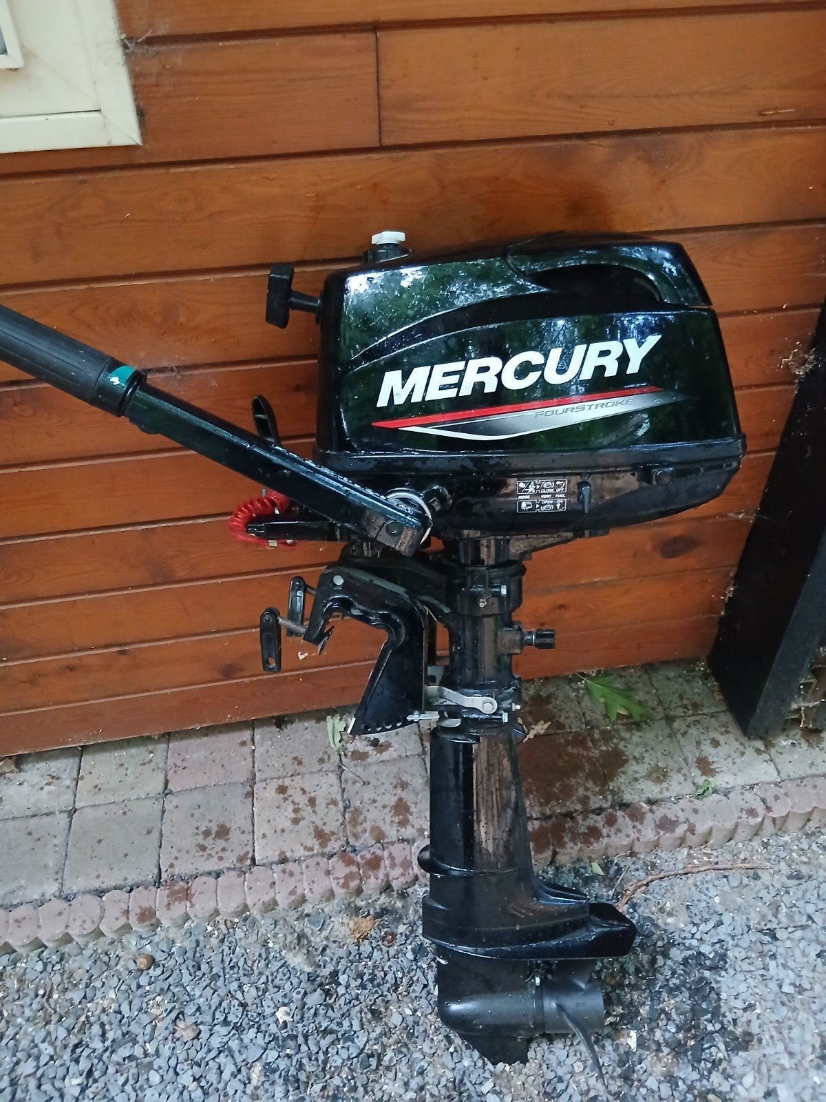 Buitenboordmotor 4 pk mercury, Sports nautiques & Bateaux, Moteurs Hors-bord & In-bord, Enlèvement, Moteur hors-bord