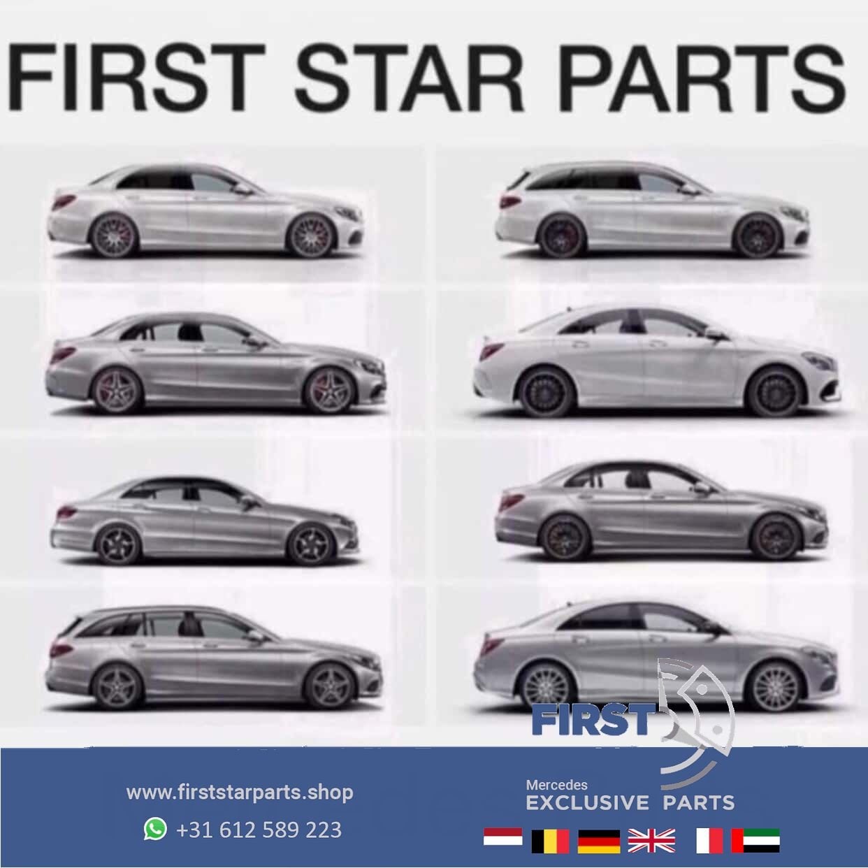 A2059006805 A2059004230 Mercedes W205 C-Klasse High Performa, Gebruikt, -, Ophalen of Verzenden, -