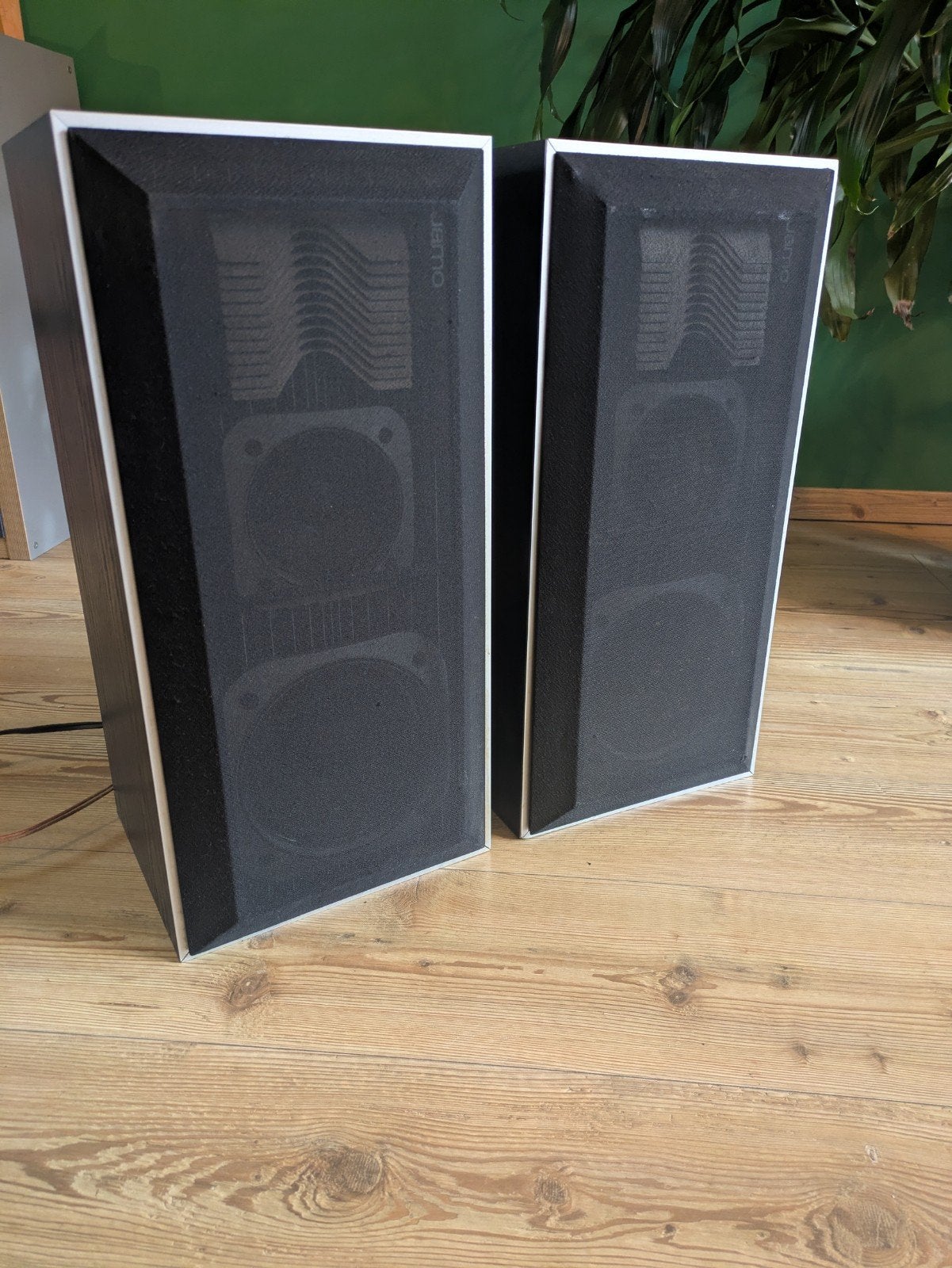 Jamo Dynamic 80 vintage luidsprekers, Compatible son surround/home cinéma, Enlèvement, Utilisé, Enceintes stéréo