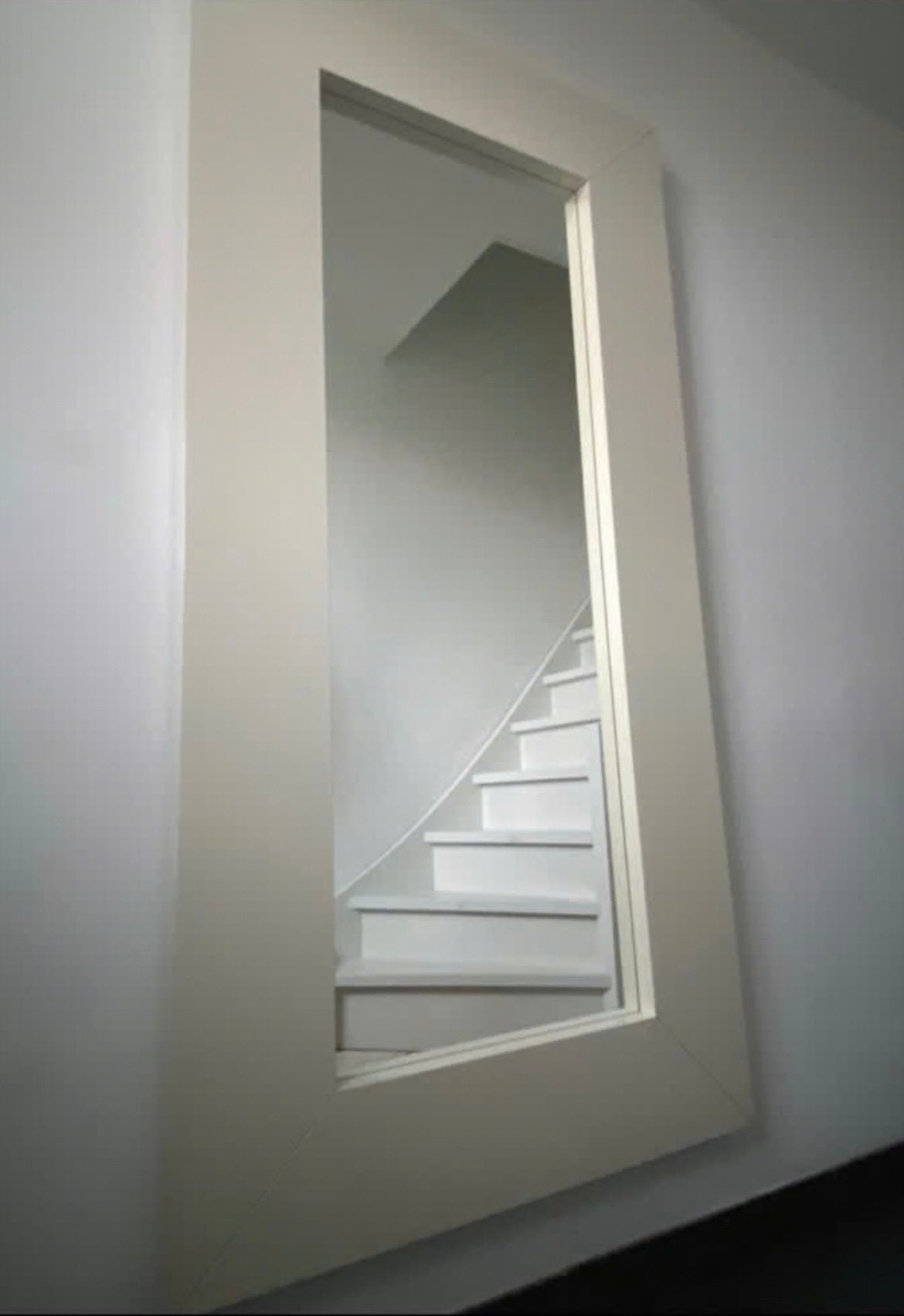 IKEA Mongstad Spiegel Wit (94x190 cm), Ophalen, Zo goed als nieuw