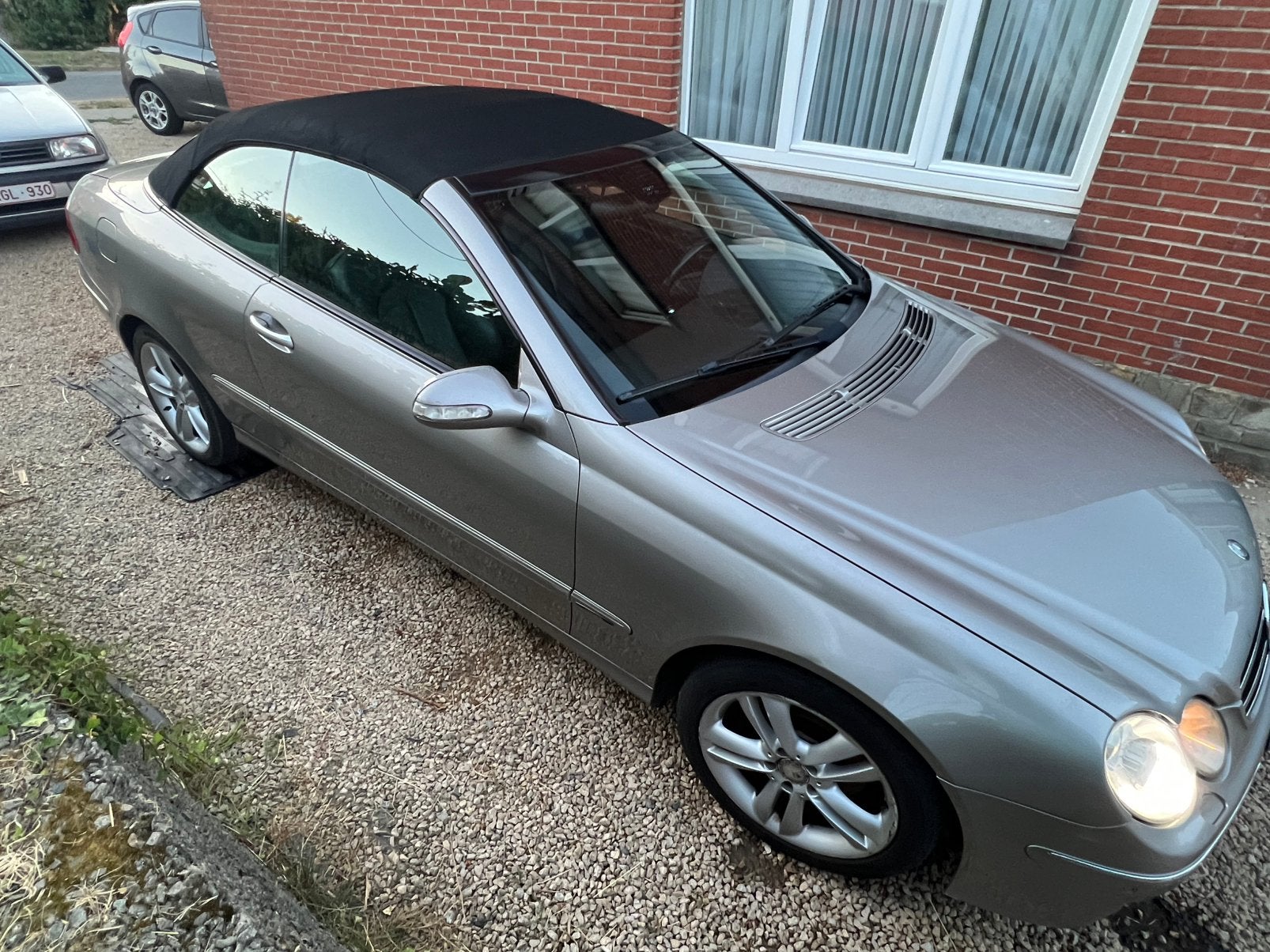 Mercedes clk 200 kompressor, Autos, Mercedes-Benz, Cuir, Achat, Cabriolet, Boîte manuelle
