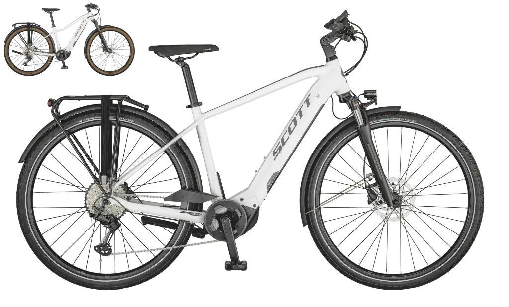 Vds vélo VTC SCOTT eSub e-ride 10 Excel. état, Sport en Fitness, Wielrennen, Gebruikt, Overige typen, Ophalen