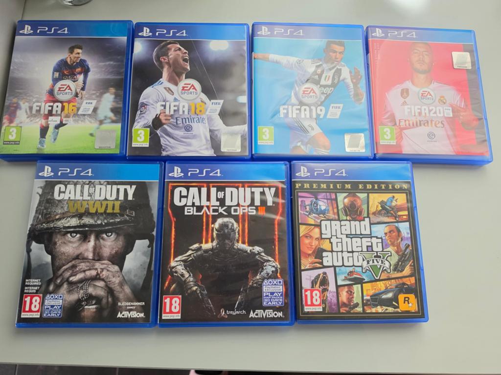 PS4 games, Ophalen of Verzenden