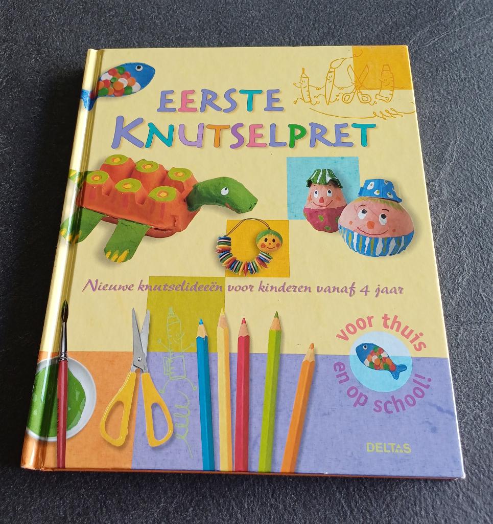 boek eerste knutselpret, Gelezen, Non-fictie, Jongen of Meisje, Ophalen of Verzenden