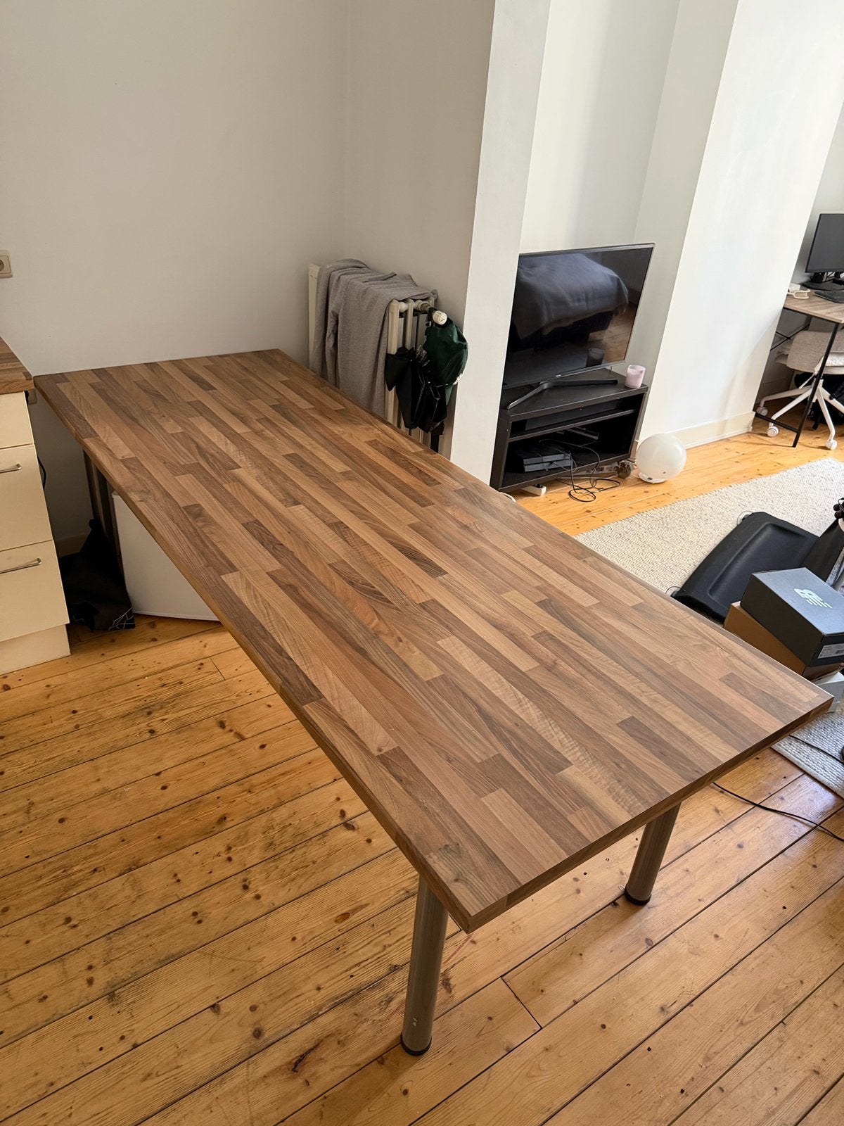 Eettafel, Ophalen, Gebruikt, 200 cm of meer, 50 tot 100 cm