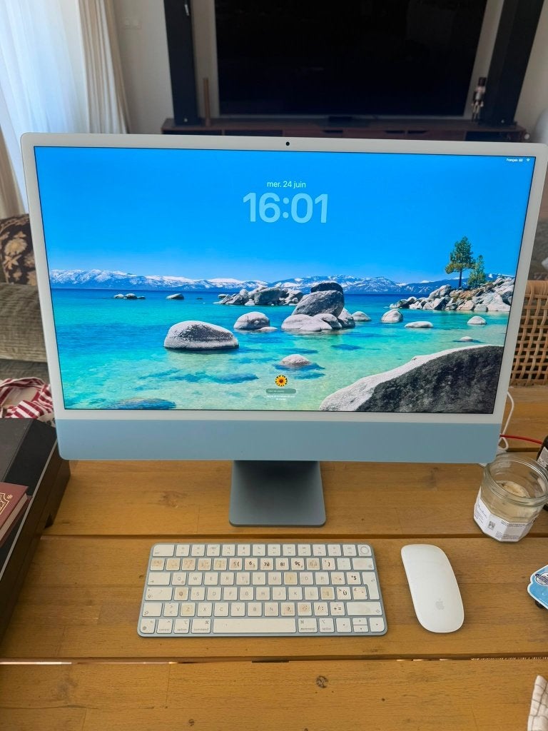 IMAC Apple M3, Computers en Software, Apple Desktops, Ophalen, IMac, Zo goed als nieuw, 8 GB