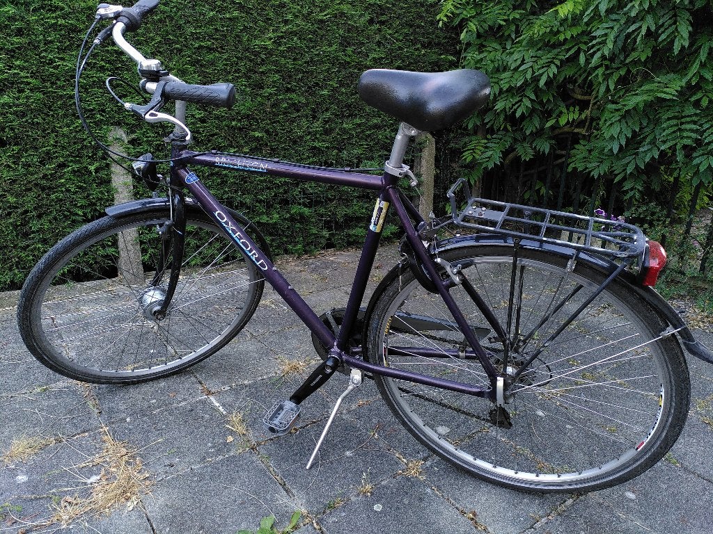 herenfiets, Fietsen en Brommers, Gebruikt, Versnellingen, 57 tot 61 cm, Ophalen