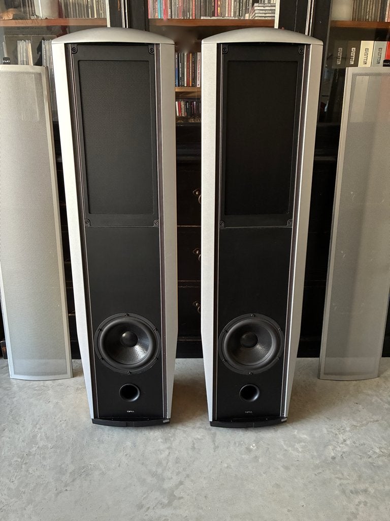 Paar high end Audiofiele speakers  Cyrus - perfecte staat, Audio, Tv en Foto, Luidsprekerboxen, Vloerstaande luidspreker, Gebruikt