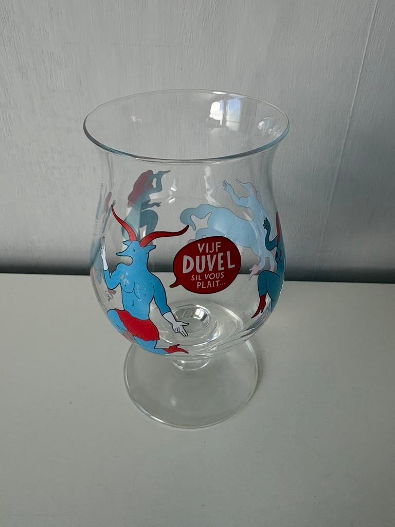 Verre de collection DUVEL, PIET PARRA, 2010, Ophalen of Verzenden, Zo goed als nieuw