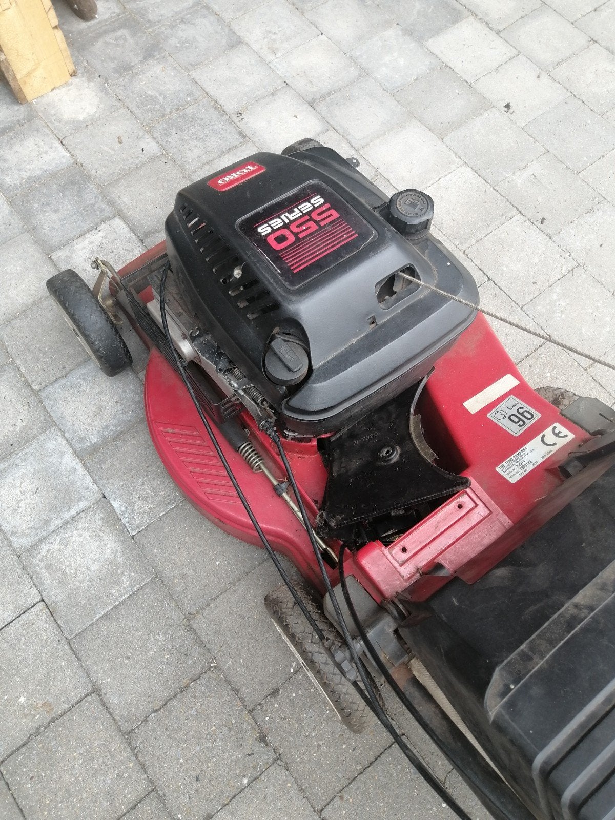 grasmachine Toro, Enlèvement