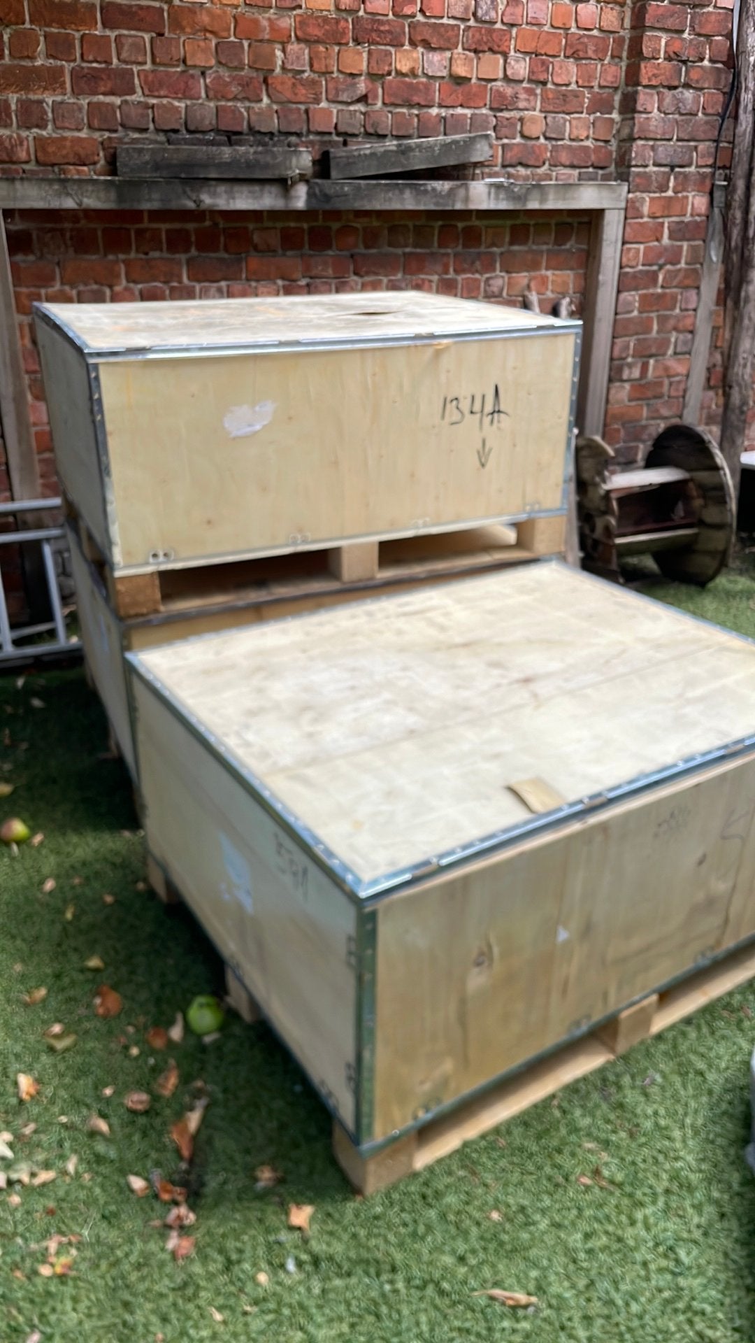 Palletkisten, Doe-het-zelf en Bouw, Ophalen, Zo goed als nieuw