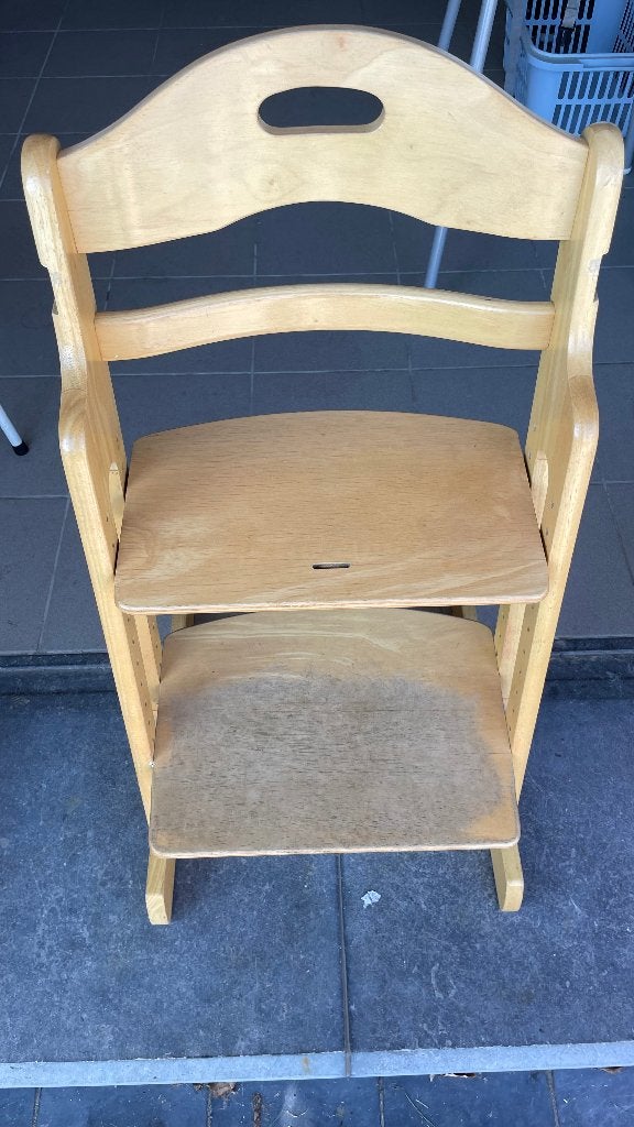 Stoel stokke, Ophalen, Gebruikt, Meegroeistoel