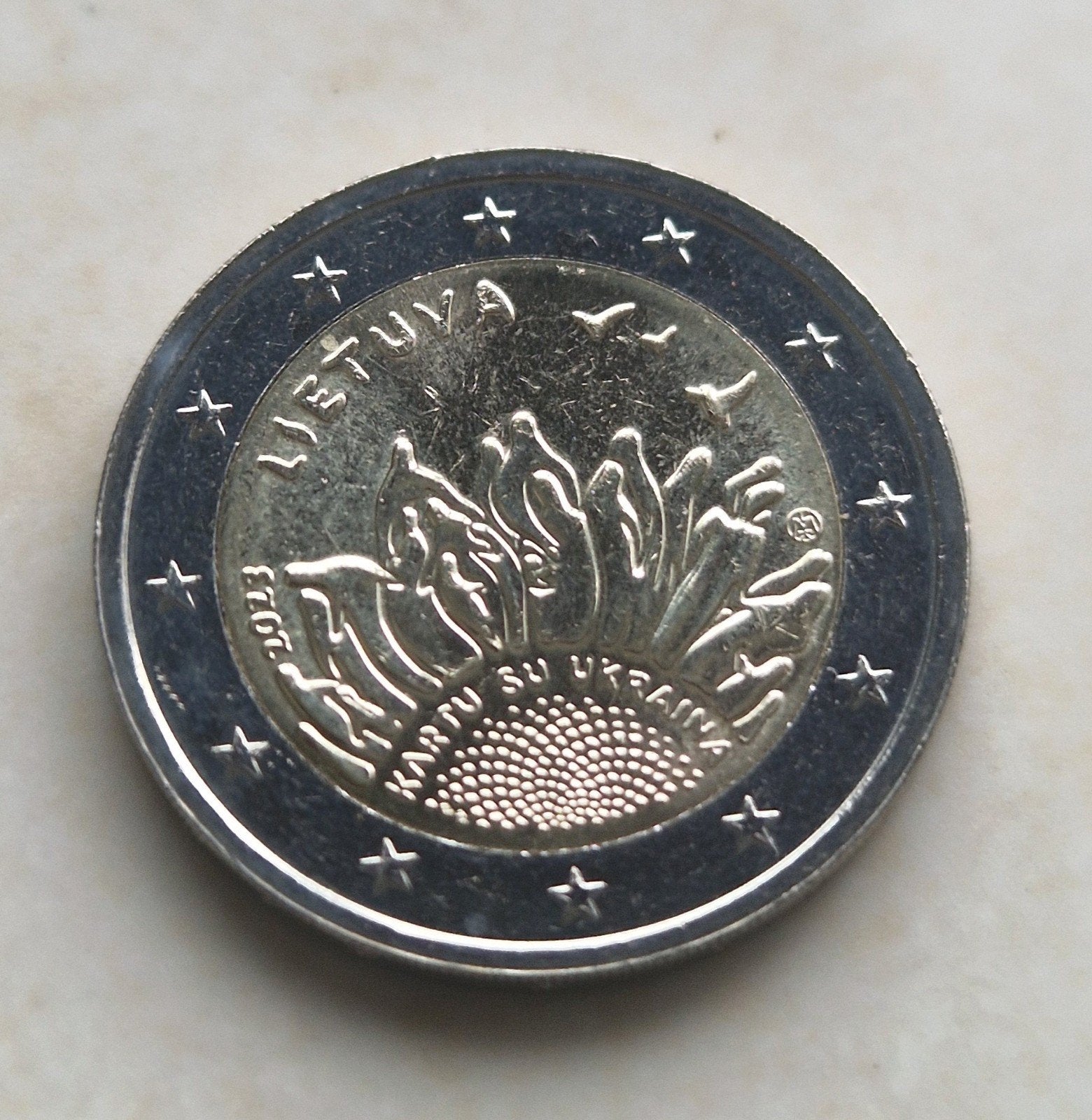 2023 Lithuania , 2 Euro Commemorative Coin, Ophalen of Verzenden