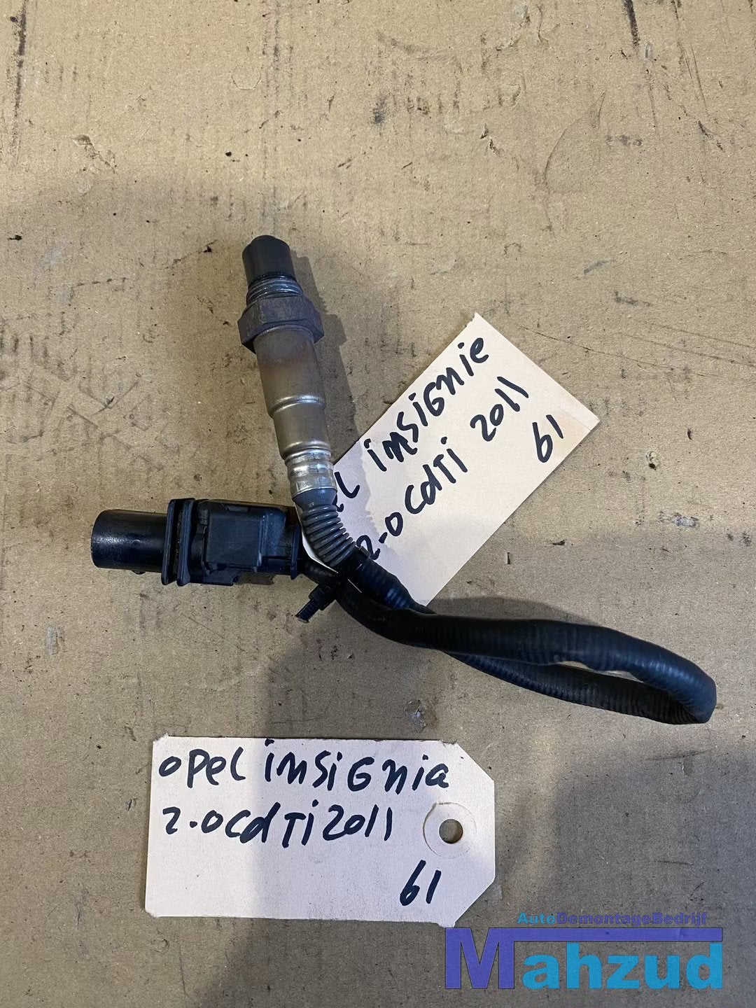 OPEL INSIGNIA 2.0 CDTI Lambdasonde uitlaatsensor 55572548, Gebruikt, Opel Automobile GmbH, Kontakt@opel-infoservice.de, Opel