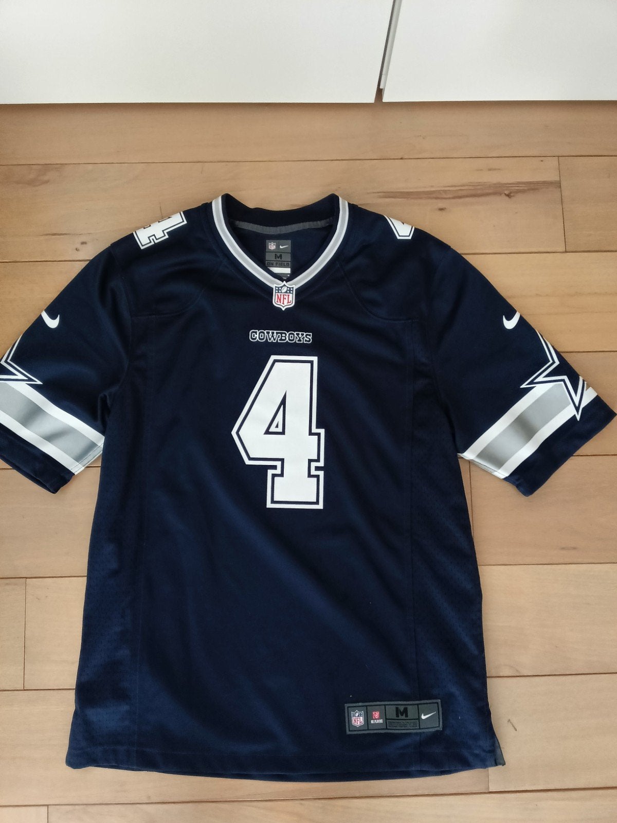 NFL shirt Cowboys Prescott 4 (K1/5), Sport en Fitness, Overige Sport en Fitness, Ophalen of Verzenden, Zo goed als nieuw