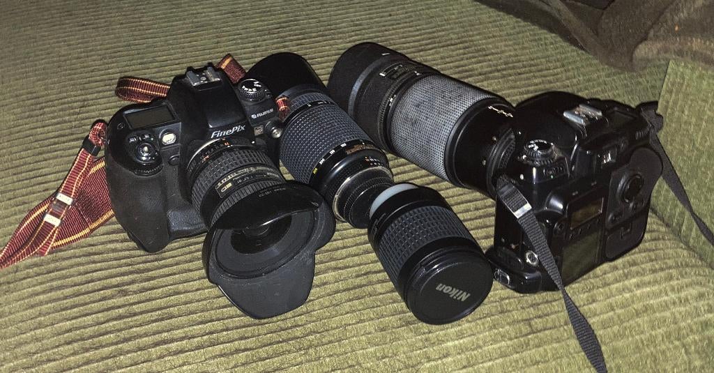 Fuji S3 Pro SLR reflexcamera, Audio, Tv en Foto, Ophalen, Gebruikt, Spiegelreflex, Fuji