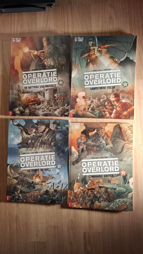Operatie overlord nummer  1 3 4 5, Boeken, Ophalen of Verzenden