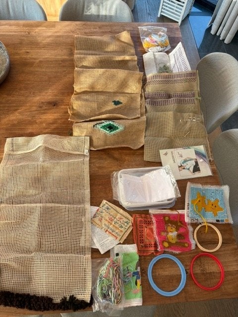 Pakket Smyrna, handwerk allerlei, Ophalen of Verzenden, Zo goed als nieuw, Overige typen